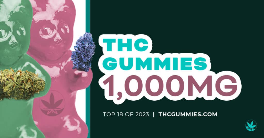 Two thc gummy bears 1000mg